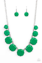 Load image into Gallery viewer, Paparazzi &quot;Prismatic Prima Donna&quot; Green Necklace Earring Set
