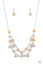 Load image into Gallery viewer, Paparazzi “Royal Announcement” - Brown Necklace
