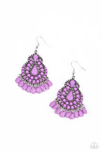 Load image into Gallery viewer, Paparazzi - &quot;Persian Posh&quot; - Purple - Dangle Earrings
