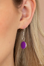 Load image into Gallery viewer, Paparazzi “Harmonizing Hotspot&quot; Purple Necklace Earring Set - Cindysblingboutique
