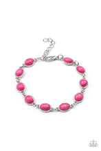 Load image into Gallery viewer, Paparazzi “Desert Day Trip” Pink Adjustable Clasp Bracelet
