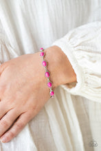Load image into Gallery viewer, Paparazzi “Desert Day Trip” Pink Adjustable Clasp Bracelet

