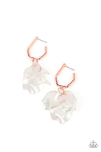 Load image into Gallery viewer, Paparazzi &quot;Jelly&quot; Copper Hoop Earrings

