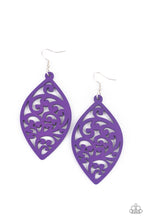 Load image into Gallery viewer, Paparazzi &quot;Coral Garden&quot; Purple Dangle Earrings - Cindysblingboutique

