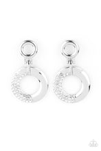 Load image into Gallery viewer, Paparazzi “Modern Motivation&quot; White Post Earrings
