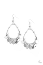 Load image into Gallery viewer, Paparazzi “Meet Your Music Maker” Silver Dangle Earrings
