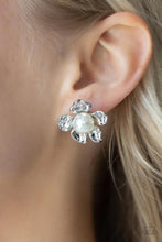 Load image into Gallery viewer, Paparazzi “Apple Blossom Pearls” White Post Earrings
