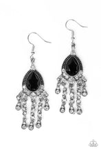 Load image into Gallery viewer, Paparazzi “Bling Bliss” Black -  Dangle Earrings
