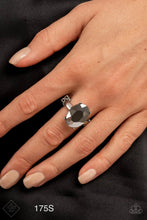 Load image into Gallery viewer, Paparazzi “Updated Dazzle” - Silver Stretch Ring
