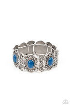 Load image into Gallery viewer, Paparazzi “Versailles Vineyard” - Blue Stretch Bracelet

