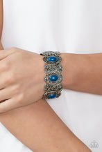 Load image into Gallery viewer, Paparazzi “Versailles Vineyard” - Blue Stretch Bracelet
