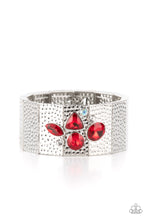 Load image into Gallery viewer, Paparazzi “Flickering Fortune” Red Stretch Bracelet
