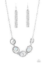 Load image into Gallery viewer, Paparazzi “Big Night Out” White - Necklace Earring Set
