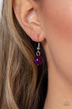 Load image into Gallery viewer, Ten Paparazzi “Out of TENACIOUS” Purple - Necklace Earring Set
