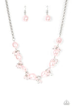 Load image into Gallery viewer, Paparazzi “Rolling with the BRUNCHES” Pink Necklace Earring Set
