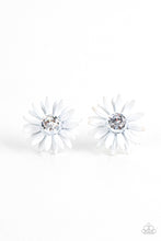 Load image into Gallery viewer, Paparazzi “Sunshiny DAIS-y” White Post Earrings

