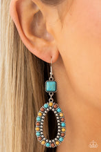 Load image into Gallery viewer, Paparazzi “Napa Valley Luxe” Multi Dangle Earrings
