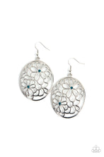 Load image into Gallery viewer, Paparazzi “Meadow Maiden” Blue Earrings - CindysBlingBoutique
