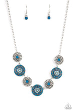 Load image into Gallery viewer, Paparazzi “Farmers Market Fashionista” Blue Necklace Earring Set
