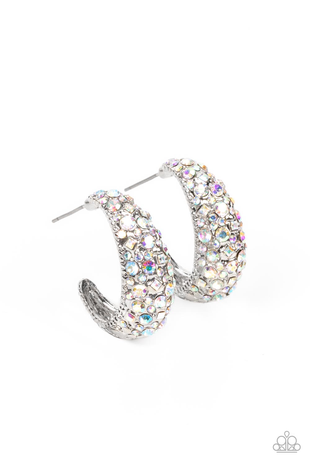 Paparazzi “Glamorously Glimmering” Multi Hoop Earrings
