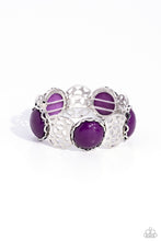Load image into Gallery viewer, Paparazzi “Ethereal Excursion” Purple Stretch Bracelet
