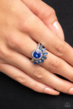 Load image into Gallery viewer, Paparazzi “Ravishing Radiance” Blue - Stretch Ring
