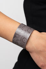 Load image into Gallery viewer, Paparazzi “Rosy Wrap Up” - Silver - Bracelet
