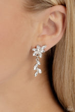 Load image into Gallery viewer, Paparazzi “Goddess Grove” White Post Earrings
