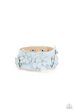 Load image into Gallery viewer, Paparazzi “What Do You Pro-POSIES” - Blue Bracelet
