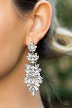 Load image into Gallery viewer, Paparazzi “Frozen Fairytale” White Post Earrings
