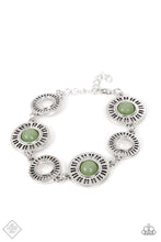 Load image into Gallery viewer, Paparazzi “Coastal Charmer” Green Adjustable  Clasp Bracelet
