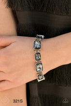 Load image into Gallery viewer, Paparazzi “After Hours” Silver - Clasp Bracelet
