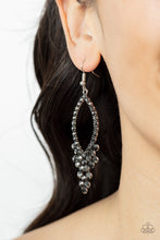 Load image into Gallery viewer, Paparazzi “GLOWING off the Deep End” Sliver Dangle Earrings - Cindysblingboutique
