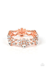 Load image into Gallery viewer, Paparazzi “Beloved Bling” Copper - Stretch Bracelet
