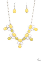 Load image into Gallery viewer, Paparazzi “Midsummer Meadow” Yellow Necklace Earring Set - Cindysblingboutique
