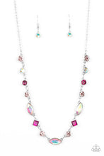 Load image into Gallery viewer, Paparazzi &quot;Irresistible HEIR-idescence&quot; Pink Necklace Earring Set
