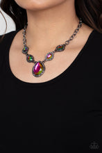 Load image into Gallery viewer, Paparazzi “The Upper Echelon Multi” Necklace Earring Set
