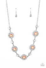 Load image into Gallery viewer, Paparazzi “Summer Dream” Orange Necklace Earring Set - Cindysblingboutique
