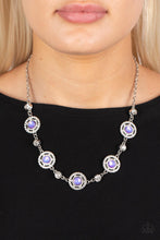 Load image into Gallery viewer, Paparazzi “Summer Dream” Purple Necklace Earring Set
