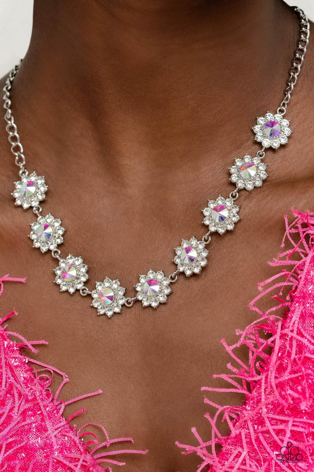 Paparazzi “Blooming Brilliance” Multi Necklace Earring Set - Cindysblingboutique