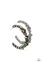 Load image into Gallery viewer, Paparazzi  “New Age Nostalgia”  Multi Oil Spill Hoop Earrings
