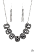 Load image into Gallery viewer, Paparazzi “Iced Iron” Silver - Necklace Earring Set
