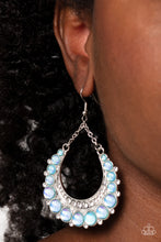 Load image into Gallery viewer, Paparazzi “Bubbly Bling” Blue Dangle Earrings -Cindysblingboutique
