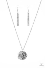 Load image into Gallery viewer, Paparazzi “Planted Possibilities” Silver Necklace Earring Set
