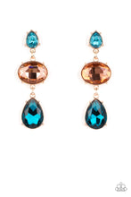 Load image into Gallery viewer, Paparazzi “Royal Appeal” Multi Post Earrings
