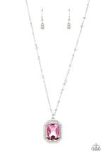 Load image into Gallery viewer, Paparazzi “Galloping Gala” Pink Necklace Earring Set
