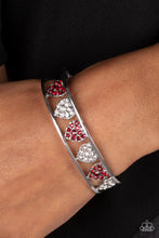 Load image into Gallery viewer, Paparazzi “Decadent Devotion” Red Cuff Bracelet - CindysBlingBoutique

