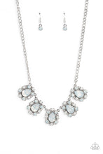 Load image into Gallery viewer, Paparazzi “Pearly Pond” White Necklace Earring Set
