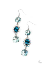 Load image into Gallery viewer, Paparazzi “Magical Melodrama” Blue Dangle Earrings
