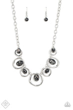 Load image into Gallery viewer, Paparazzi &quot;Marble Medley&quot; Black Necklace Earring Set
